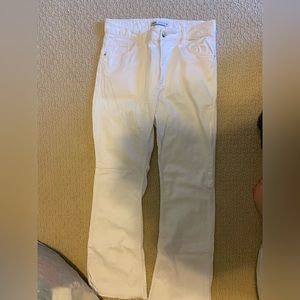 Zara white jeans